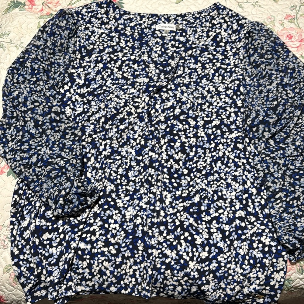 Calvin Klein 3x blouse